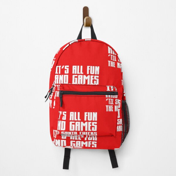 Item preview, It’s all fun and games til Santa checks the naughty list designed and sold by Capiral Bucketlist.