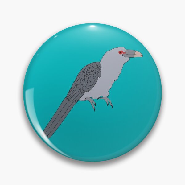 Item preview, Channel-billed Cuckoo on Turquoise designed and sold by Digitaldingo.