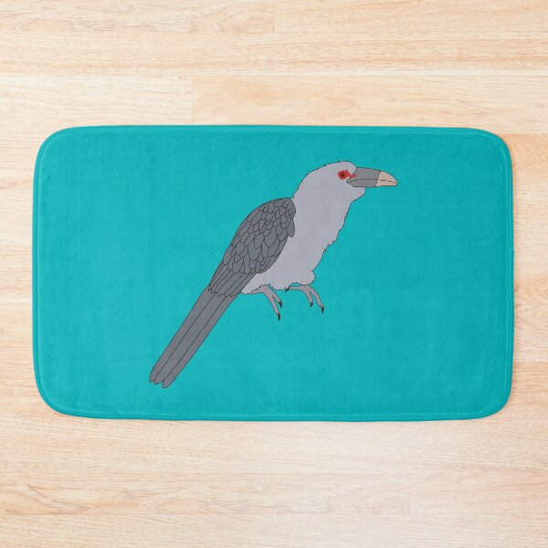 Item preview, Channel-billed Cuckoo on Turquoise designed and sold by Digitaldingo.