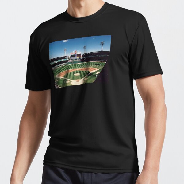 Mtr Comiskey Park Men/Unisex Raglan 3/4 Sleeve T-Shirt Black|White / L