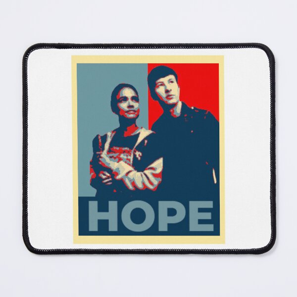 Item preview,  Parody Eternals | Makkari and Druig | Hope Poster  designed and sold by readallthebooks.