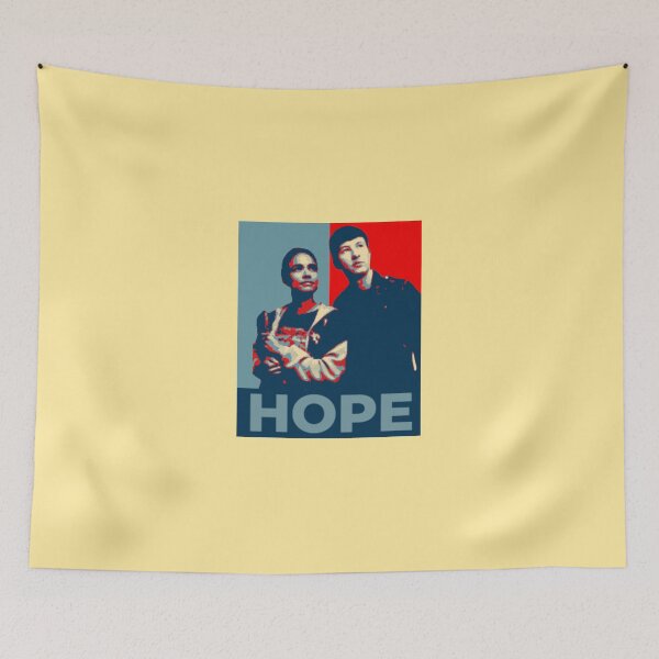 Item preview,  Parody Eternals | Makkari and Druig | Hope Poster  designed and sold by readallthebooks.