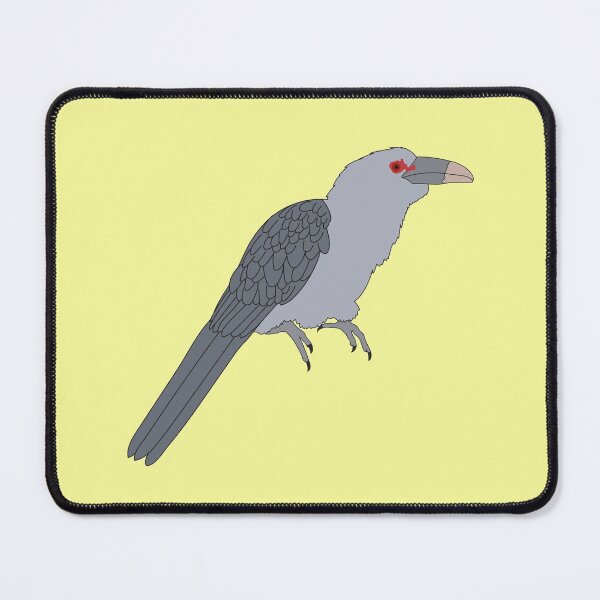 Item preview, Channel-billed Cuckoo on Pastel Yellow  designed and sold by Digitaldingo.