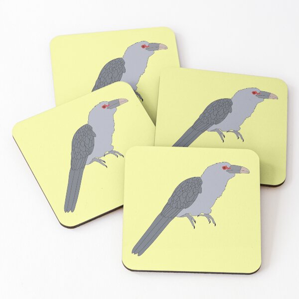 Item preview, Channel-billed Cuckoo on Pastel Yellow  designed and sold by Digitaldingo.