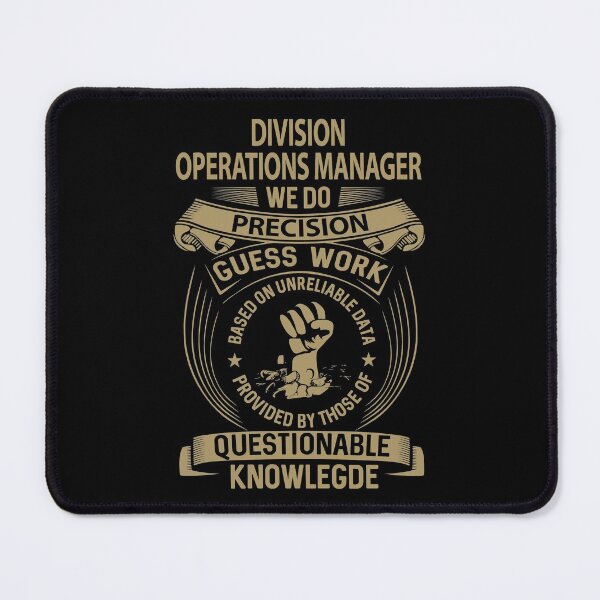 Item preview, Division Operations Manager T Shirt - We Do Precision Job Gift Item Tee designed and sold by paneczkopat.
