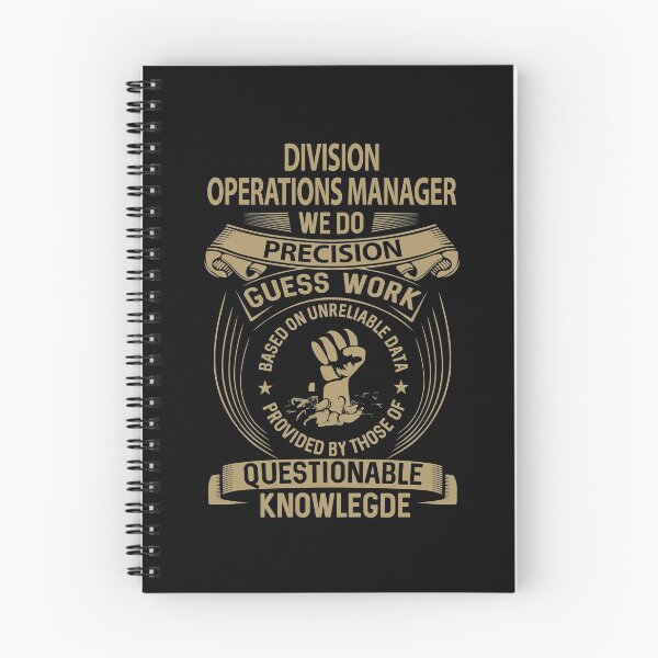 Item preview, Division Operations Manager T Shirt - We Do Precision Job Gift Item Tee designed and sold by paneczkopat.