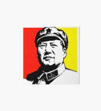 CHAIRMAN MAO Art Board Print