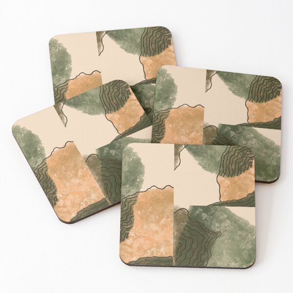 Item preview, Abstract Neutral Geode Art Print designed and sold by Jordy Bel.