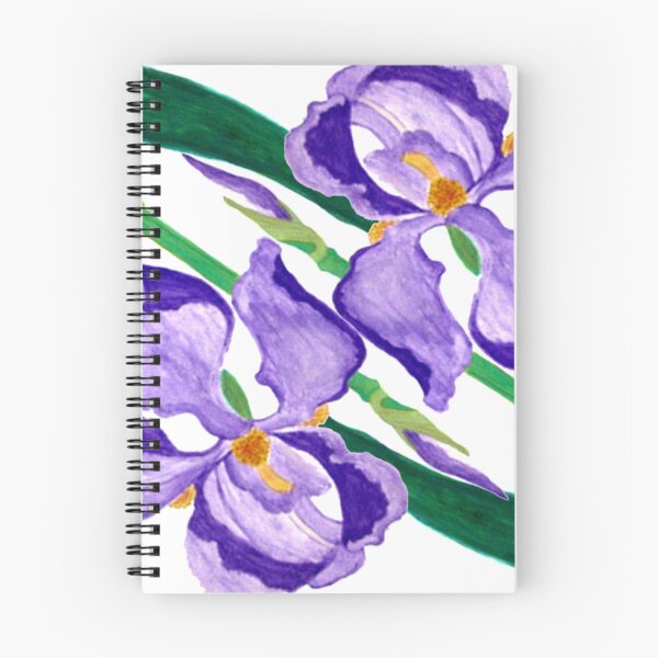 Item preview, Diagonal Purple Iris designed and sold by ArtByMark1.