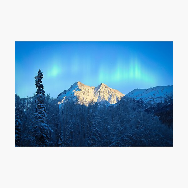 Pioneer Peak Photographic Print