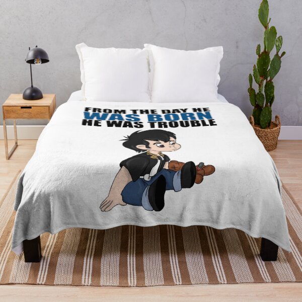 Item preview, Mens Best From The Day He Was Born He Was Trouble Gift For Birthday designed and sold by HaileyHerzog.