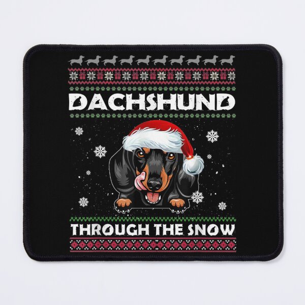 Item preview, Dachund Through The Snow designed and sold by LamiaTee.