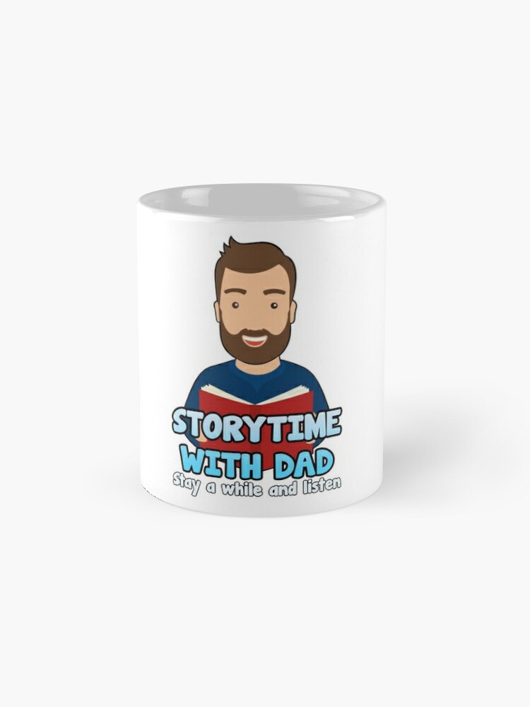 Alternate view of Storytime with Dad Official T-Shirt Coffee Mug