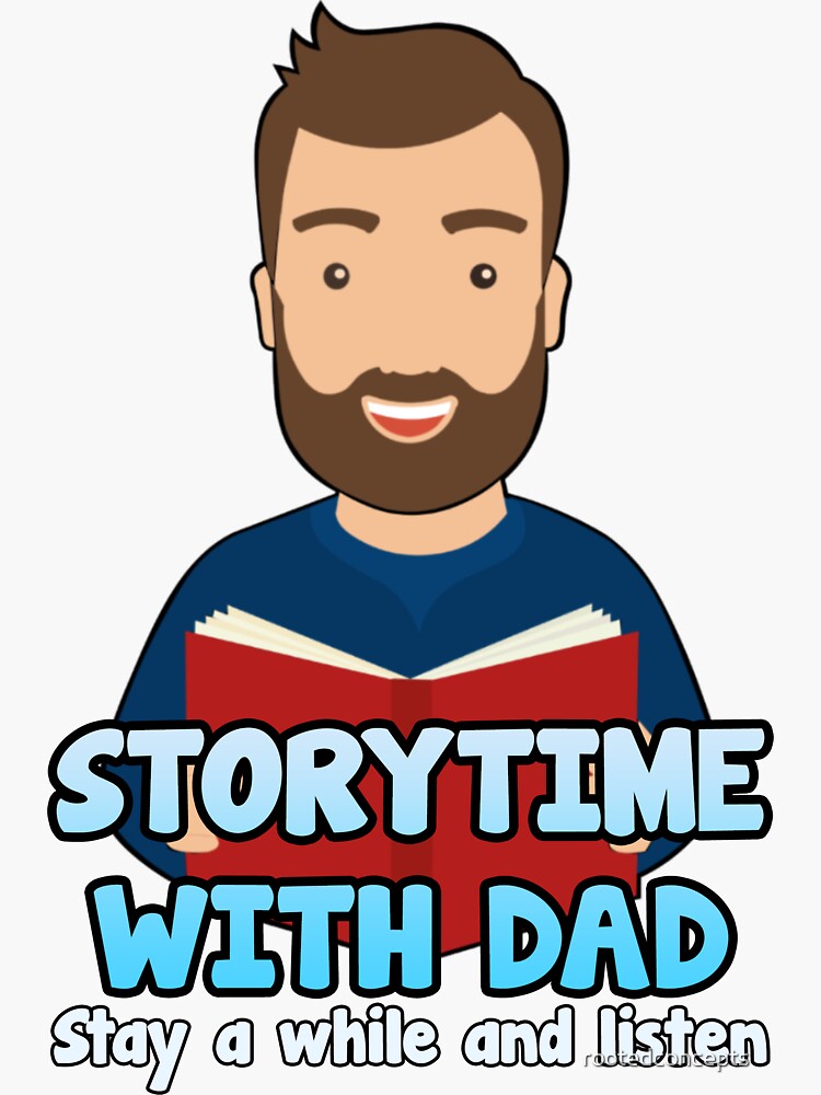 Storytime with Dad Official T-Shirt by rootedconcepts