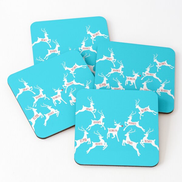 Item preview, Santa Reindeers Oh What Fun It Is to Ride Vintage designed and sold by Capiral Bucketlist.