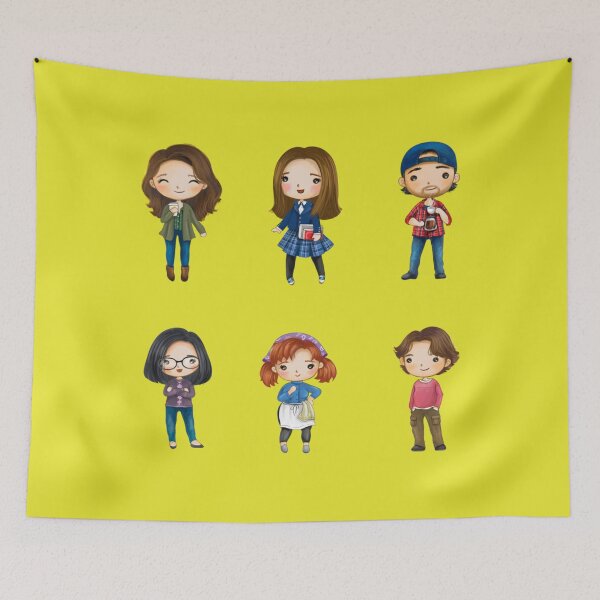 Item preview, Character Pattern TV Show Luke Dean Emily Richard _amp_ More  6 TV Characters    designed and sold by BriannaNieto.