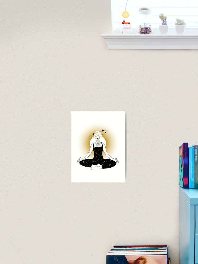 Thumbnail 2 of 3, Art Print, Aligned Inner Compass designed and sold by SquirrelCreate.