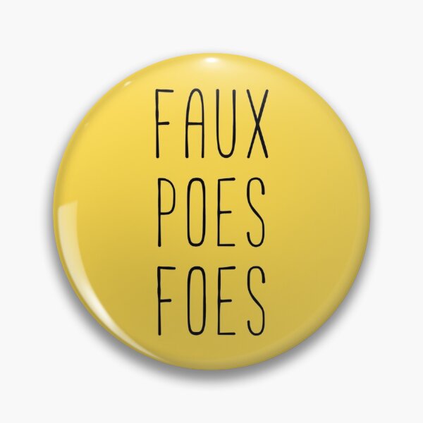 Item preview, Faux Poes Foes   designed and sold by BriannaNieto.