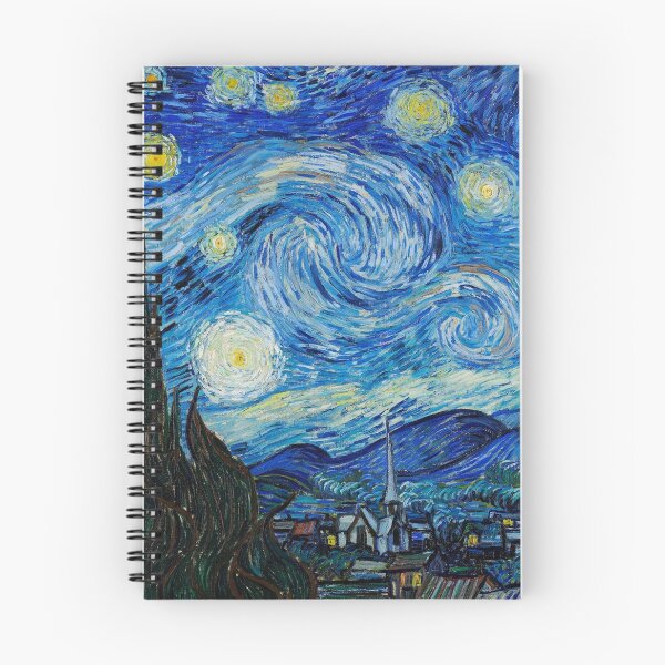 Item preview, vincent van gogh starry night painting designed and sold by cheechlaroo13.