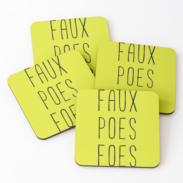 Item preview, Faux Poes Foes   designed and sold by BriannaNieto.