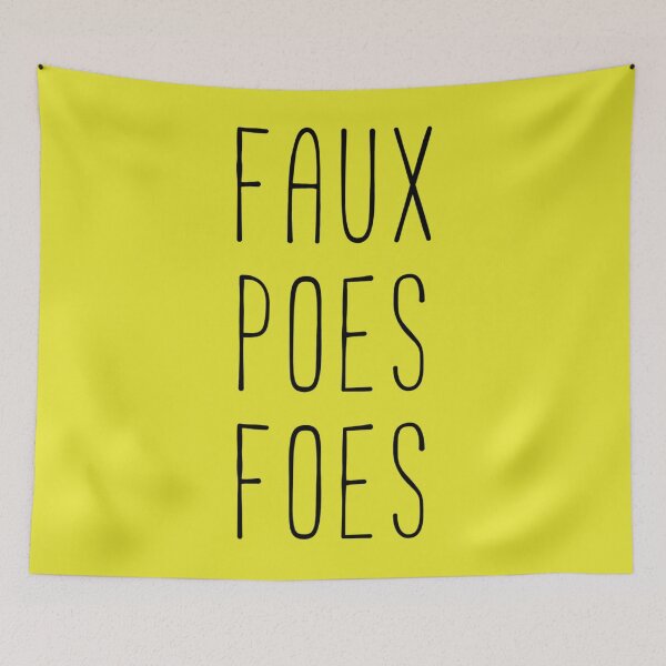 Item preview, Faux Poes Foes   designed and sold by BriannaNieto.