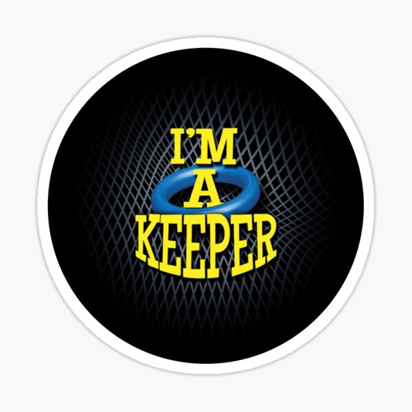 'I'm A Keeper' Sticker