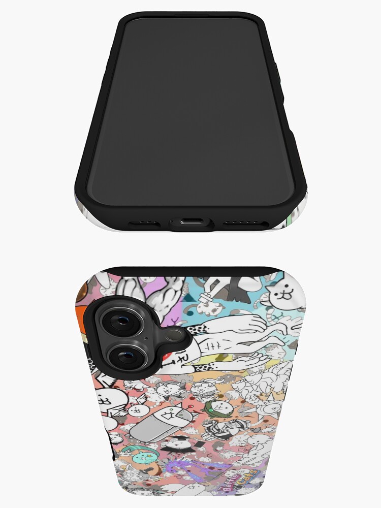Imagen 3 de 4, Funda de iPhone con la obra Gatos de batalla, diseñada y vendida por PixelRune.
