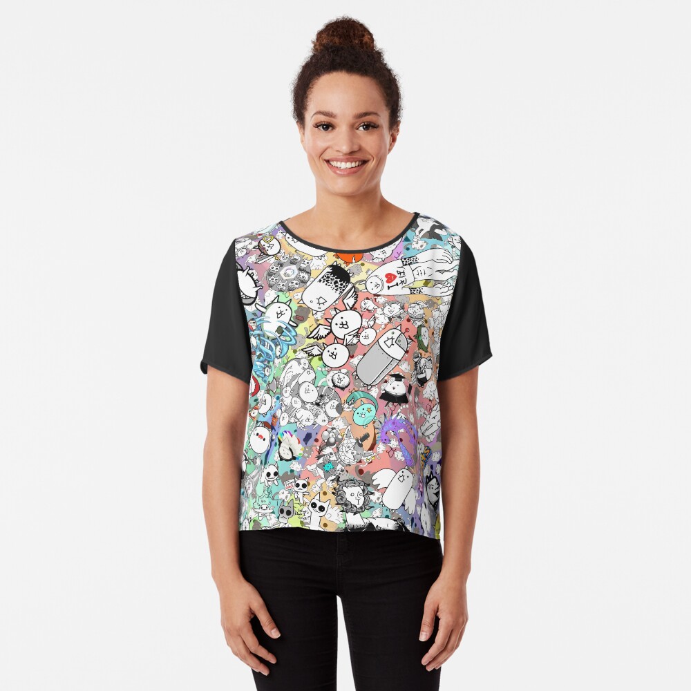 Vista previa del artículo con la obra «Blusa», diseñado y vendido por PixelRune.