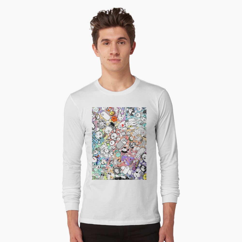 Vista previa del artículo con la obra «Camiseta de manga larga», diseñado y vendido por PixelRune.