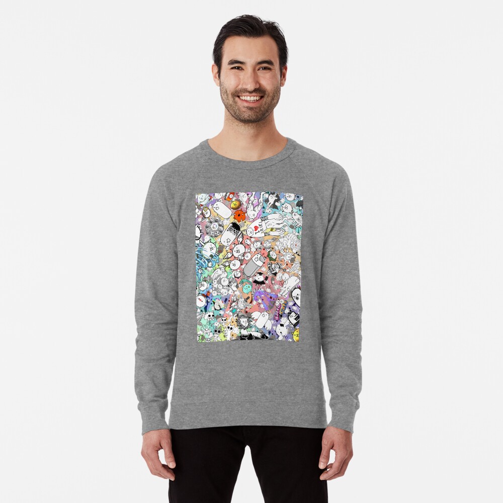 Vista previa del artículo con la obra «Sudadera ligera», diseñado y vendido por PixelRune.