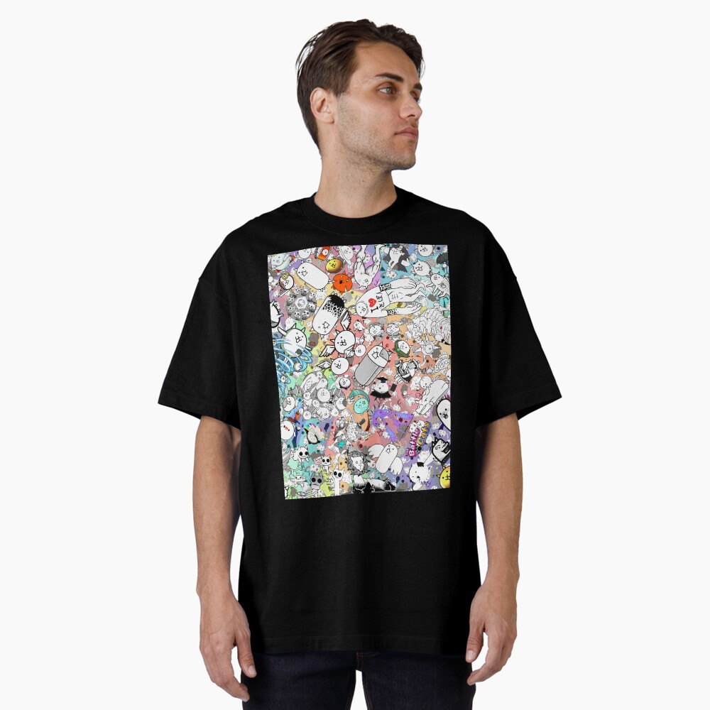 Vista previa del artículo con la obra «Camiseta holgada», diseñado y vendido por PixelRune.