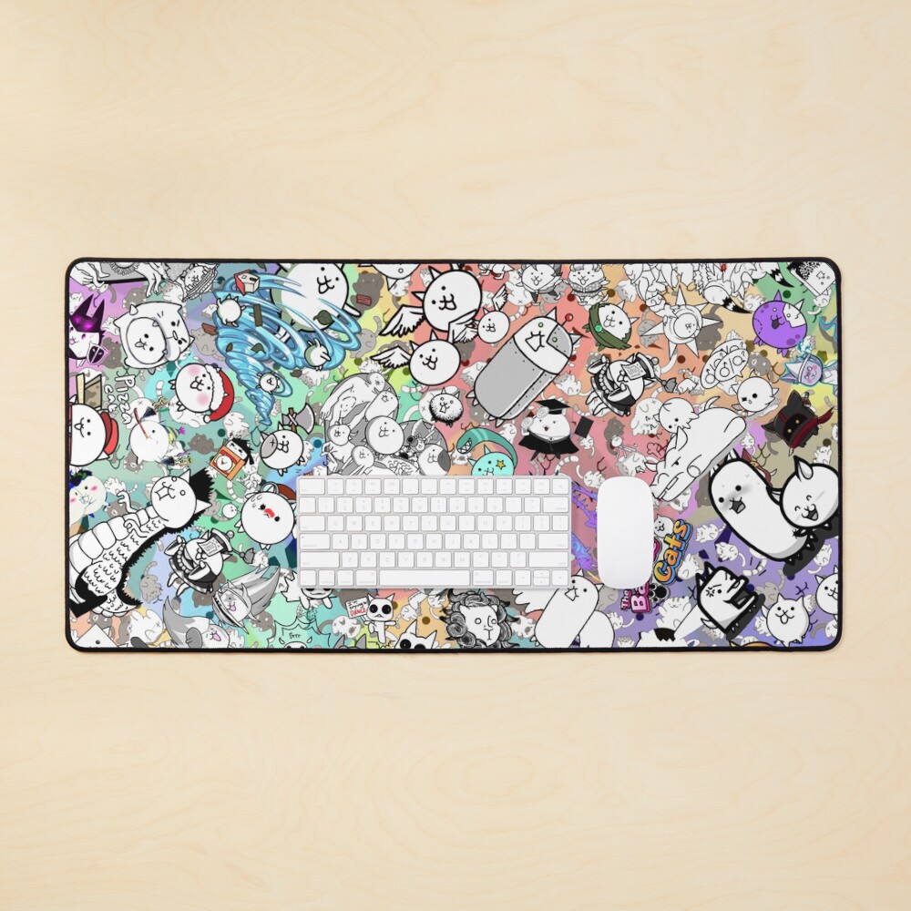 Vista previa del artículo con la obra «Alfombrilla de escritorio», diseñado y vendido por PixelRune.