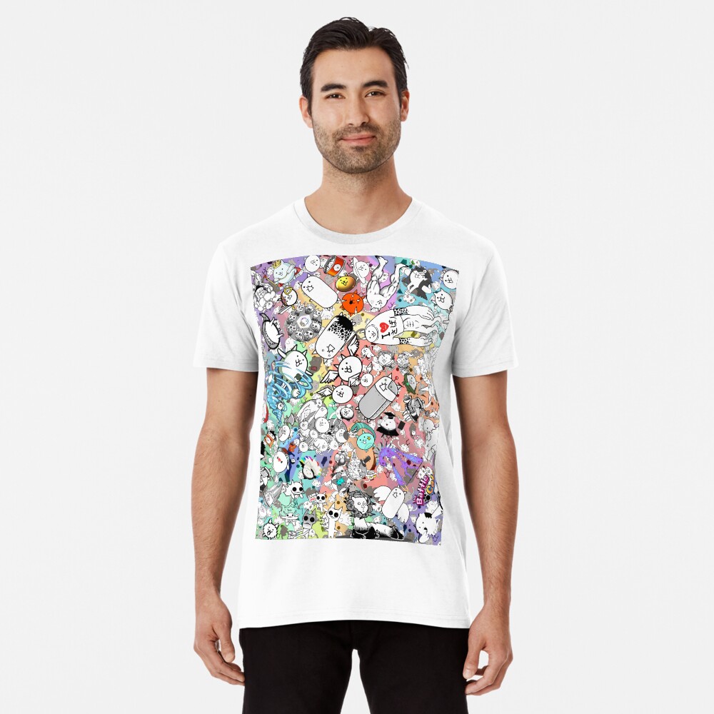 Vista previa del artículo con la obra «Camiseta premium», diseñado y vendido por PixelRune.