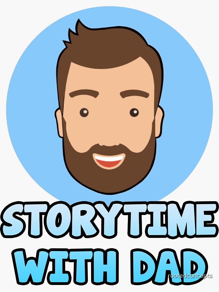 Storytime with Dad Official Minimalist by rootedconcepts