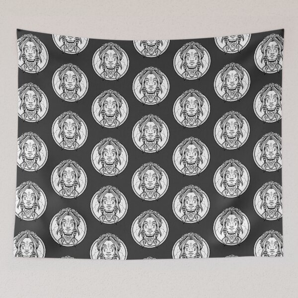 Item preview, Queen CANCER (black and white) designed and sold by spicyavocxdo.