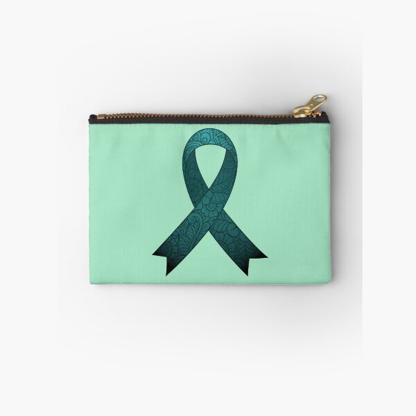 Item preview, PMDD Awareness Ribbon. Darkness of depression, Teal for Insight, Turquoise for Balance. 1 in 20, it is very real and often debilitating. designed and sold by Orianah.