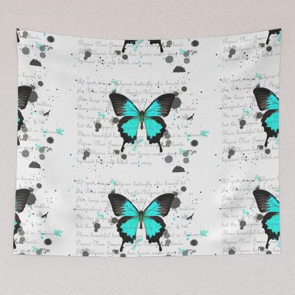 Item preview, Ulysses Butterfly White Background designed and sold by joanstratton.