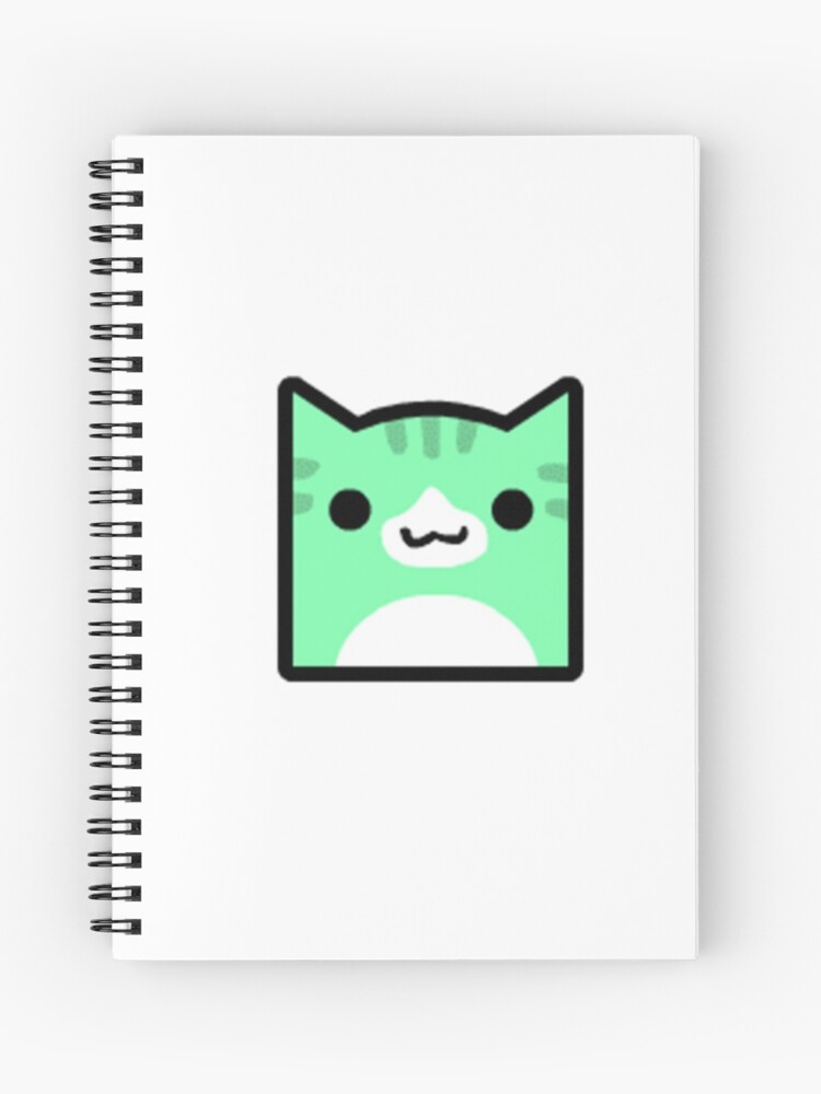 Juniper Geometry Dash icon cat cube Journal for Sale by Aerma Redbubble