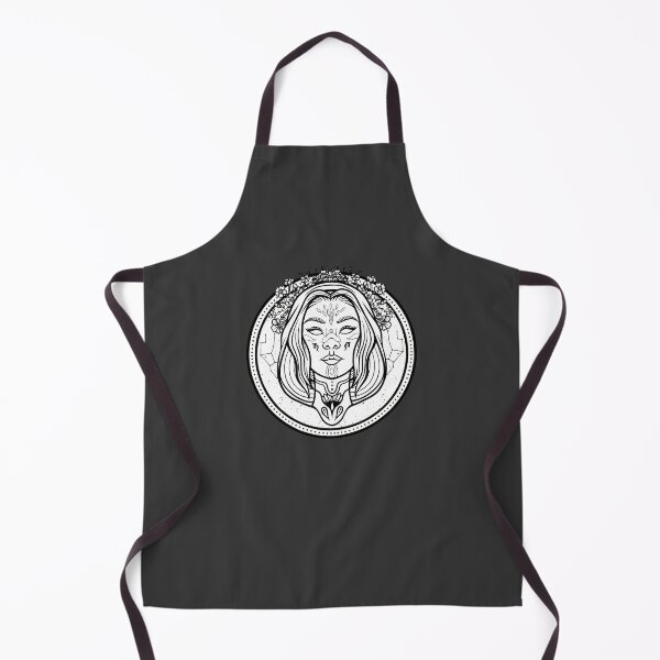 Item preview, Queen VIRGO (black and white) designed and sold by spicyavocxdo.