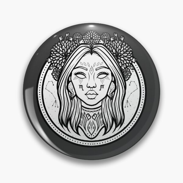 Item preview, Queen SCORPIO (black and white) designed and sold by spicyavocxdo.