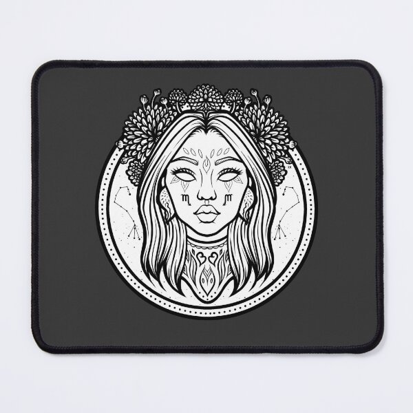 Item preview, Queen SCORPIO (black and white) designed and sold by spicyavocxdo.