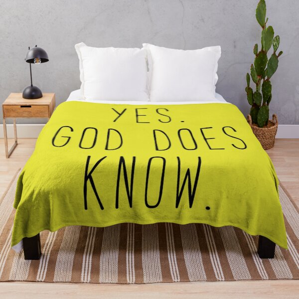 Item preview, Yes God Does Know Kim Quote designed and sold by BriannaNieto.