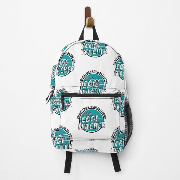 Item preview, I'm Not Like a Regular Teacher I'm a Cool Teacher Turquoise Bold - by Boo-da-chay designed and sold by Boo-da-chay.