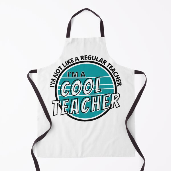 Aperçu de l'œuvre « Je ne suis pas comme un professeur ordinaire, je suis un professeur cool Turquoise Bold - » par Boo-da-chay créée et vendue par Boo-da-chay.