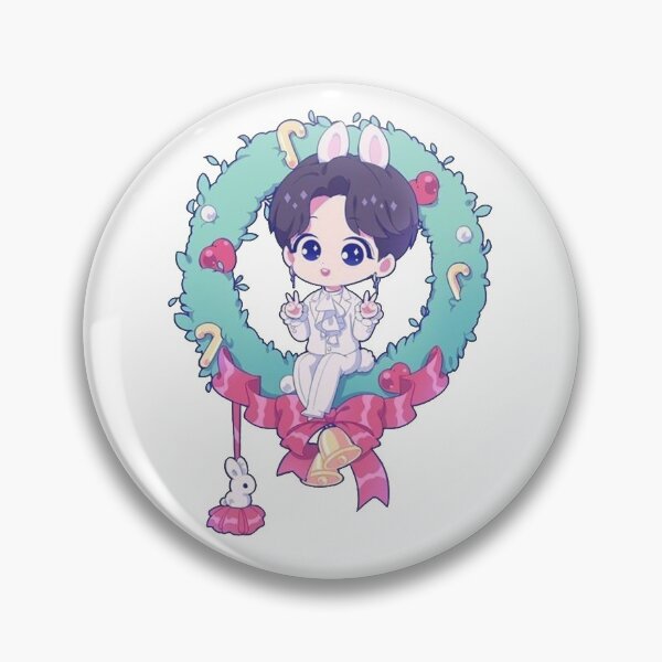 Item preview, All i want for Christmas is Bts K Pop Christmas Wreath designed and sold by NerdCulture.