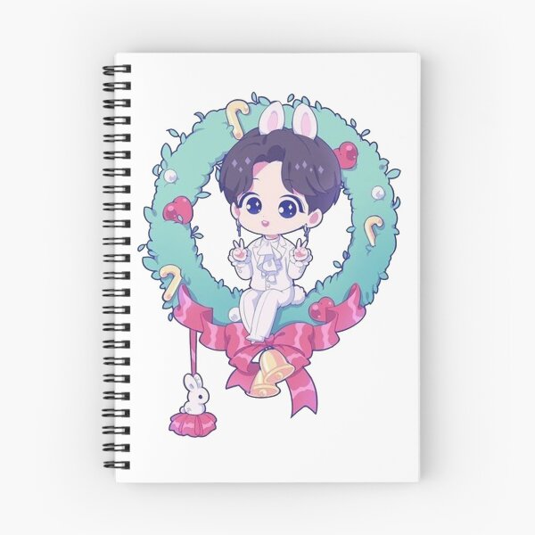 Item preview, All i want for Christmas is Bts K Pop Christmas Wreath designed and sold by NerdCulture.