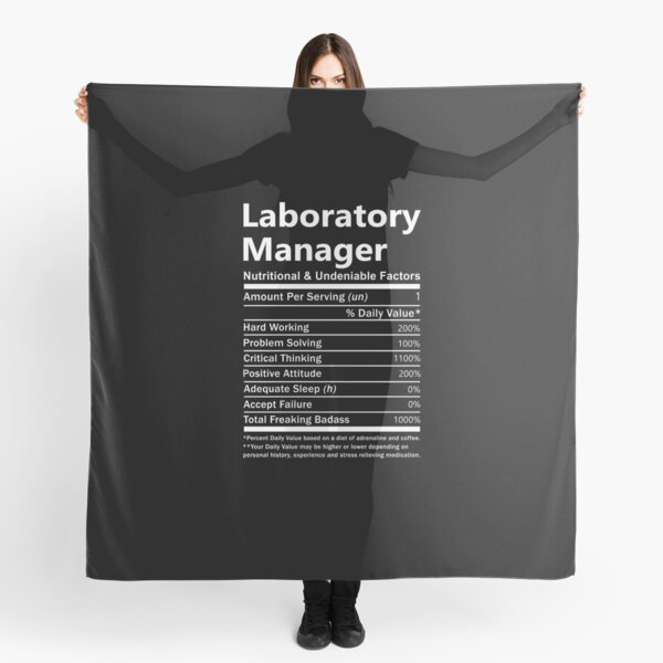 Item preview, Laboratory Manager T Shirt - Nutritional and Undeniable Factors Gift Item Tee designed and sold by oslandefren.