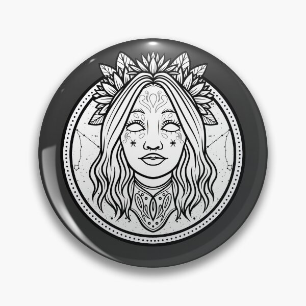 Item preview, Queen PISCES (black and white) designed and sold by spicyavocxdo.