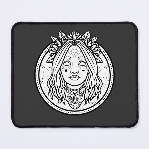 Item preview, Queen PISCES (black and white) designed and sold by spicyavocxdo.