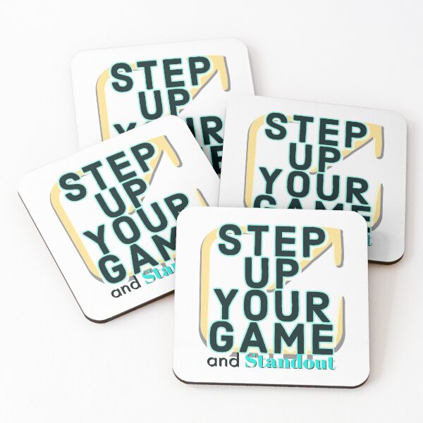 Item preview, Step up  Your Game - on White designed and sold by simpleones.